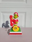 Gemmy 10 Grinch Holiday Rotary Dial Phone W/ Lights & Sound Christmas Decor. Fixed Price $74.95.