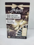 Hofert 100 Warm White Battery Operate Led M5 Christmas Lights - 33 Ft Green Wire. Fixed Price $19.99.