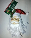 Merry Christmas Hanging Ornament New "santa Claus"- 10 Inch. Fixed Price $9.75.