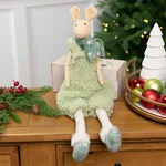 Northlight Sitting Mouse Overalls Christmas Tabletop Figure With Dangling. Fixed Price $31.49.