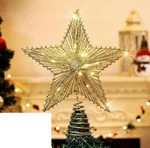 New- Roylvan (xc) Lzmx Sfen Star Tree Topper Glitter Christmas Light. Fixed Price $8.00.