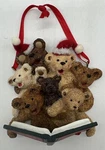 Kurt S. Adler Christmas Ornament Choir Teddy Bears Holly Bearies. Fixed Price $14.97.