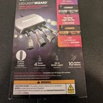 Lumations Led Light Wizard 4 Ports Plug & Play 10 Motion Effects W/remote Nib. Fixed Price $24.95.