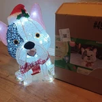 French Bulldog Light Up Christmas Holiday Living Yard Porch Decor 24". Fixed Price $84.97.