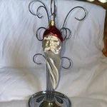 Rare! Vintage Germany Star Cap Merck Inge Glas Owc Ornament Nostalgic Santa. Fixed Price $25.00.