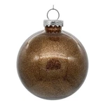 Vickerman 3" Mocha Glitter Clear Ball 12/BAG. Fixed Price $34.89.