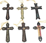 Christmas Cross Ornaments Texas Theme Resin 3X5INCHES New. Fixed Price $14.99.