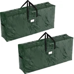 Christmas Tree Storage Bags Set Of 2 Extra-large Holiday Decoration Totes F.... Fixed Price $20.69.