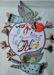 Target Joy To The World Wall Hanging Sign Christmas Jungalow Opalhouse Angels. Fixed Price $17.95.
