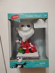 Disney Nightmare Before Christmas Jack Skellington Santa Bobblehead Sealed Nib. Fixed Price $17.09.