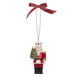 Spode Christmas Tree Nutcracker Ornament, 4" X 2" W, Multicolored. Fixed Price $72.99.