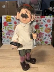Whitehurst Company Zim's Themselves Figurine, Heinrich, Woodwork. Fixed Price $75.99.