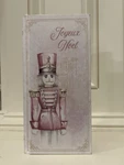 Ashland Frosted Fairytale Joyeux Noel Nutcracker Christmas Decorative Box Book. Fixed Price $19.99.