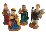 Lemax 1996 Christmas Village House Accessories - 3 Wiseman & Shepherd Figures. Fixed Price $6.79.