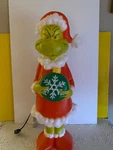 Gemmy The Grinch 24" Christmas Decoration Blow Mold. Fixed Price $40.50.
