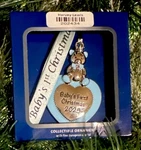 2025 Harvey Lewis Blue Bear Boy Baby 1ST First Christmas Ornament, New. Fixed Price $13.49.