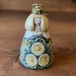 G. Debrekht Sunflower Girl Ornament Bell Hand Sculpted Painted Resin Scandi. Fixed Price $29.99.