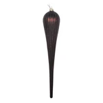 Vickerman 15.75" Matte Glitter Drop Christmas Ornaments In Chocolate (set Of 2). Fixed Price $28.14.