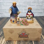Vtg Jim Shore Heartland Creek Enesco 113254 Holy Family Nativity Figurine 2003. Fixed Price $29.99.
