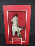 Lenox 2012 "baby's First Christmas" Blue Giraffe Ornament With Gold Trim New. Fixed Price $32.99.