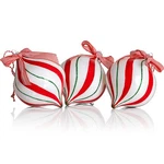 Ornativity Peppermint Candy Ornament Set 12PCS 4.5IN Shatterproof Xmas Balls. Fixed Price $35.84.