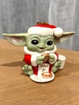 Lenox Disney Star Wars Baby Yoda Grogu Mandalorian Ornament. Fixed Price $35.50.