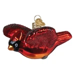 Old World Christmas Cardinal Flight Glass Ornament For Holiday Tree Free Box. Fixed Price $22.98.