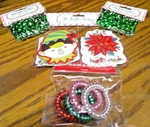 Regent Products Christmas 4X Mixed Craft LOT-2X Bells-gift Tags-hair Bands 1049. Fixed Price $14.99.