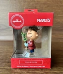 Hallmark Peanuts Charlie Brown Holding Tree Christmas Ornament New. Fixed Price $20.00.