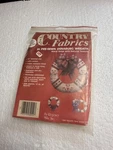 Regency Mills - Country Fabrics Osnaburg Wreath 16" New Vintage. Fixed Price $9.99.