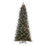 Vickerman 9' Frosted Douglas Fir Artificial Slim Tree. Warm White Led Lights. Fixed Price $821.51.