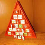 Advent Countdown Calendars Christmas Wooden Holiday Home Decorations. Fixed Price $23.99.