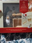 The Giving Manger Christmas Family Tradition, Hardcover Book Straw Baby Jesus. Fixed Price $12.74.