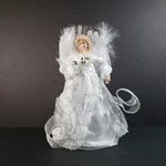 Kurt Adler Led Fiber Optic Angel 12" Christmas Tree Topper Changes Colors. Fixed Price $49.94.