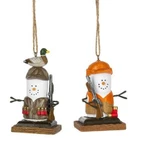2 Pc Set Ganz Smores Hunter Christmas Tree Ornaments. Fixed Price $30.95.