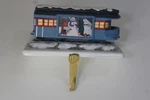 Hallmark Polar Express Christmas Stocking Hanger Photo Holder Passenger Train. Fixed Price $31.96.