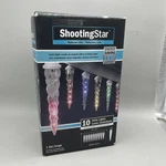 Gemmy Led Lightshow Shooting Star 10 Count Multicolor Icicle Christmas. Fixed Price $29.99.