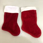 Red Christmas Stocking - Lot Of 2 Dyno Seasonal Solutions Brand Holiday Decor. Fixed Price $6.00.