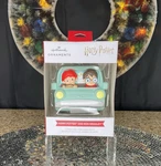Hallmark 2025 Harry Potter & Ron Weasley Flying Car Christmas Ornament. Fixed Price $16.50.