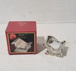 Lenox Silver Plated Sleigh Votive Tea Candle In Box Unused. Fixed Price $9.99.