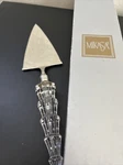 Mikasa Tree Austrian Crystal Handle Cake/pie Server, Starshine, Silver Plated. Fixed Price $10.99.