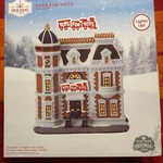 Holiday Time Victorian Toys For Tots House 2022 Lights Up Marines Christmas New. Fixed Price $39.99.