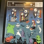 2 Disney Nightmare Before Christmas Halloween Static Window Clings New. Fixed Price $14.25.
