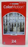 Gemmy Lightshow Color Motion 24 Count White Led Christmas Icicle. Fixed Price $49.99.
