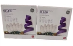 Set Of Ge Staybright 50-COUNT 24.5-FT Sparkling Warm White C9 Led Plug-in. Fixed Price $32.39.