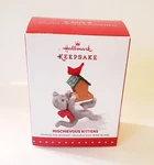 Hallmark Keepsake Ornament 2015 Mischievous Kittens #17 Nib. Fixed Price $29.99.