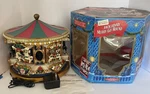 Vintage Mr. Christmas Merry Go Round Musical Animated Carousel Carols Box. Fixed Price $59.95.