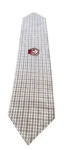 Christmas Wreath Table Runner Red Black Tan Plaid Striped India Overseas 13X70. Fixed Price $20.00.