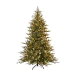 Puleo International 7.5 Foot Pre-lit Balsam Fir Artificial Christmas Tree. Fixed Price $276.05.