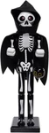 Kurt Adler 15" Wooden Skeleton Nutcracker Halloween Tabletop Decoration HW1913. Fixed Price $48.88.